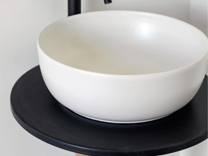 COLORS - Countertop round ceramic washbasin _ Scarabeo Ceramiche